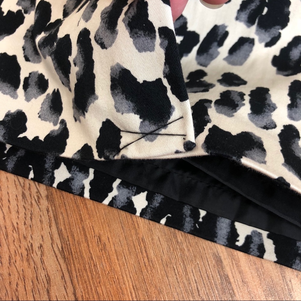 MASSIMO Cheetah Print Pencil Skirt - Picture 4 of 7